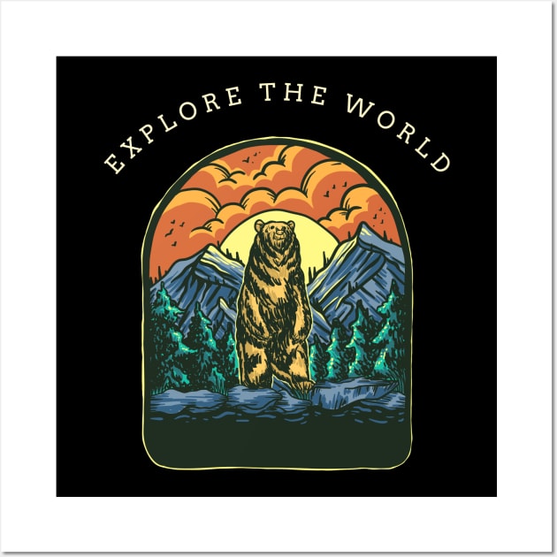 Explore the world Wall Art by Creastore